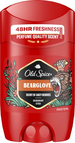 Old Spice - דאודורנט סטיק לגברים‏ Bearglove - נפח 50 מ''ל