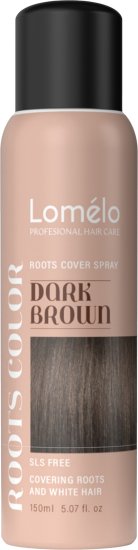 Lomelo - ספריי צבע לשיער בגוון חום כהה - נפח 150 מ''ל