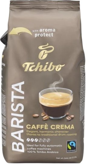 תערובת פולי קפה 1 ק''ג Tchibo Barista Caffe Crema