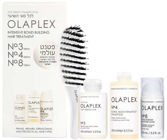 OLAPLEX - ערכה טיפולית לשיקום השיער - 4 מוצרים