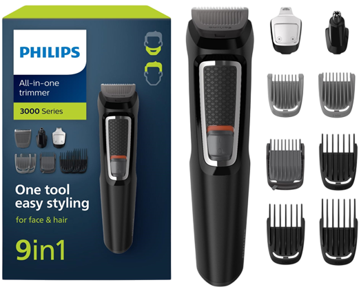 מכונת תספורת ועיצוב זקן סדרת 3000 מבית Philips