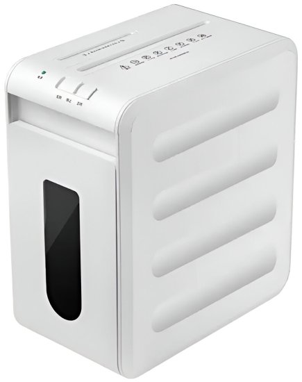 מציאון ועודפים - מגרסת נייר פתיתים אישית דגם MR-1000MD מבית Jinpex - צבע לבן