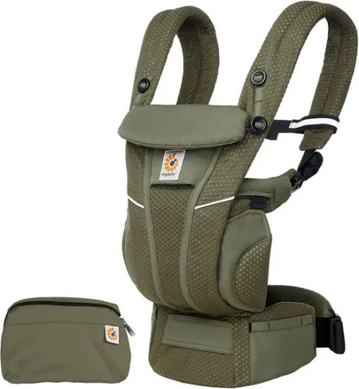 מנשא לתינוק Ergobaby Omni Breeze - צבע ירוק זית