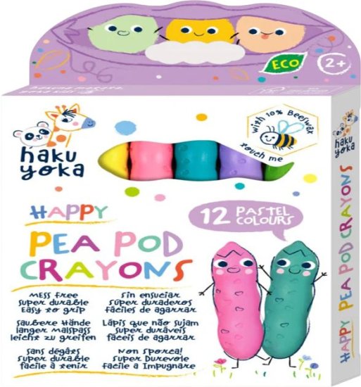 מארז 12 צבעי פסטל ארגונומים מבית Avenir