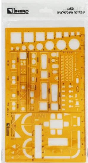 שבלונה אינסטלציה 1:50 Linero