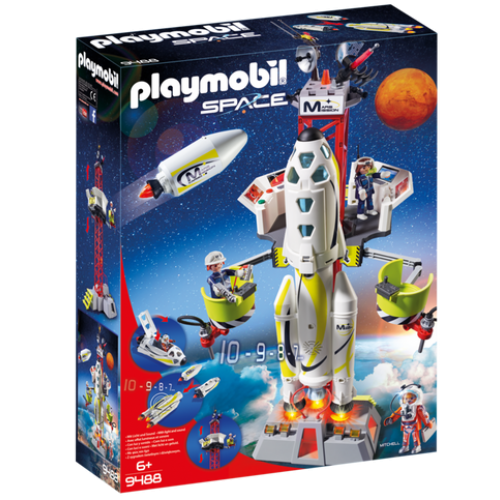 אתר שיגור ורקטה 9488 Playmobil