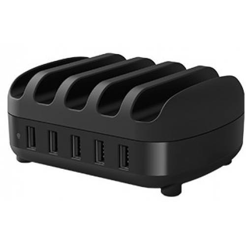 אונליין    5  USB    ORICO 2.4A DUK-5P-BK -