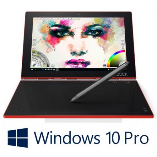 מחשב נייד משולב טאבלט Lenovo Yoga Book YB1-X91F ZA150191IL – נפח 128GB – צבע אדום