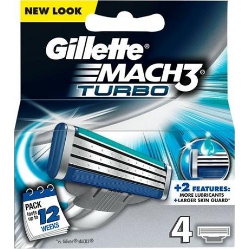 אונליין 4   Gillette Mach 3 Turbo
