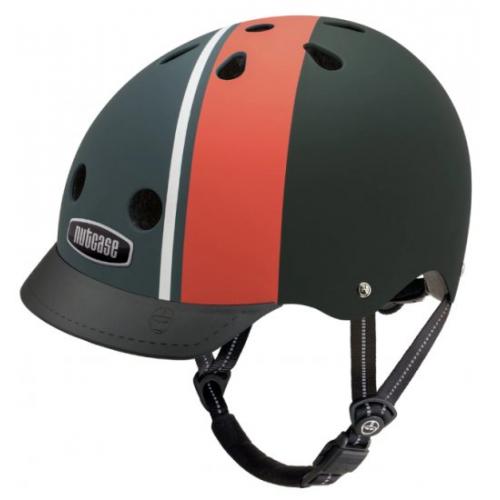 קסדה לאופניים Nutcase Street – מידה S – צבע שחור / אדום