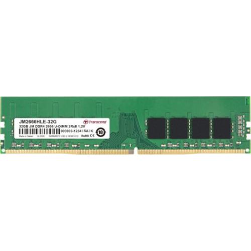אונליין   Transcend 32GB 2666Mhz DDR4 CL19