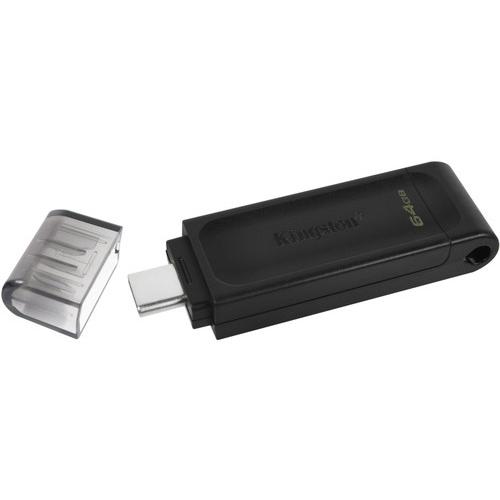 אונליין   Kingston DataTraveler 70 64GB USB-C 3.2