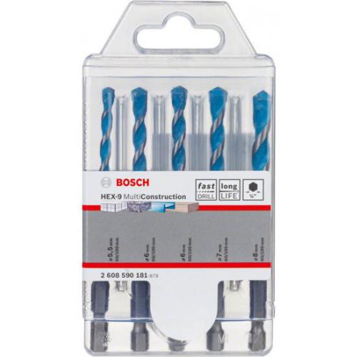 אונליין  5      ''1/4 Bosch HEX-9