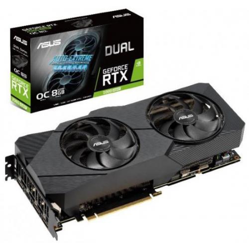 אונליין   ASUS DUAL RTX 2080 SUPER EVO 8GB GDDR6 HDMI 3xDP