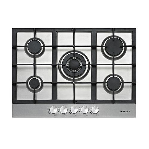 אונליין כיריים גז 5 להבות Normande ND-711 גימור נירוסטה