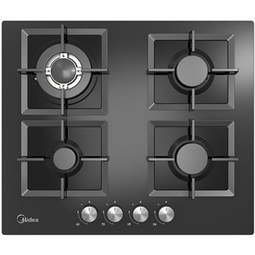 אונליין כיריים גז 4 להבות בישול Midea 60G40ME007-GFT - צבע שחור