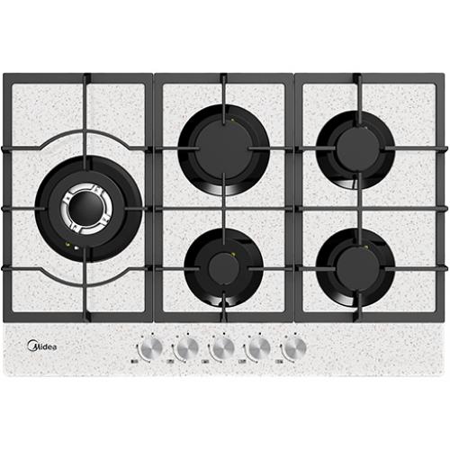 אונליין כיריים גז 5 להבות בישול Midea 75G50ME060-GFL - צבע חול