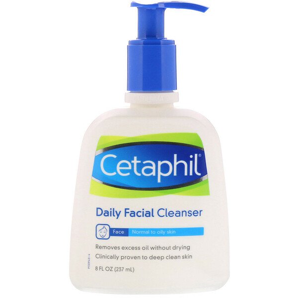 Cetaphil‏, ניקוי פנים יומי, 237 מ"ל (8 fl oz), הזמנה מאייהרב – iHerb