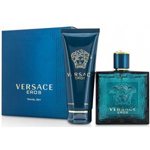 מארז בושם לגבר 100 מ"ל Versace Eros או דה טואלט E.D.T + ג'ל רחצה 100 מ"ל