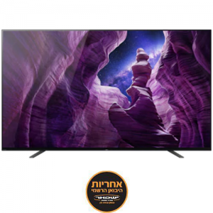 אונליין   Sony Bravia OLED 100Hz Slim 65'' 4K KD-65A8BAEP -