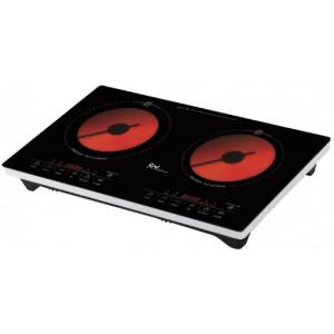 אונליין כיריים קרמיות דיגיטליות 2 משטחי חימום Sol SL-6655 3500W