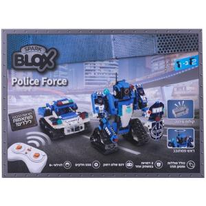BloX Technics מבית Spark Toy – רובוט שוטר