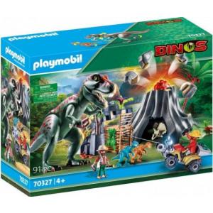 הר געש דינוזאורים וחוקרים 70327 Playmobil