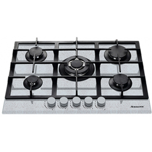 אונליין כיריים גז 5 להבות Normande ND-710S-צבע חול ים זכוכית