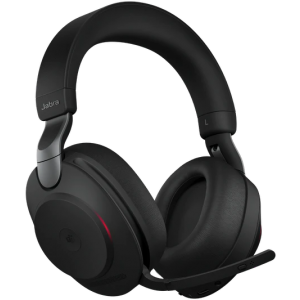 אוזניות Bluetooth אלחוטיות Jabra Evolve2 85 USB-C MS Teams Stereo Over-Ear – צבע שחור
