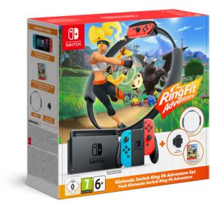אונליין   Nintendo Switch 32GB V2   Neon    Ring Fit Adventure  -   ''