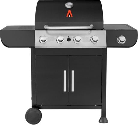 גריל גז 4 מבערים + כירת צד AMGAZIT Yarden 50