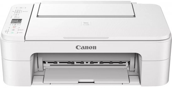 מדפסת משולבת אלחוטית Canon Pixma TS3351 - צבע לבן