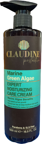 קרם לחות אצות ים Claudine לעיצב השיער - נפח 500 מ"ל
