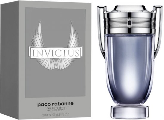 בושם לגבר 200 מ''ל Paco Rabanne Invictus או דה טואלט E.D.T