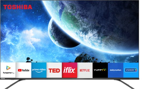 טלוויזיה חכמה ''75 4K LED עם אנדרואיד 9 Toshiba 75U7950EE - אחריות יבואן רשמי על ידי ניופאן