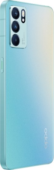 טלפון סלולרי Oppo Reno6 5G 8GB+128GB CPH2251 - צבע כחול Aurora - שנה אחריות יבואן רשמי על ידי רונלייט