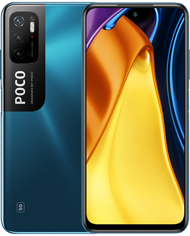 טלפון סלולרי Xiaomi Poco M3 Pro 5G 6GB+128GB - צבע כחול - שנתיים אחריות יבואן רשמי ע''י המילטון