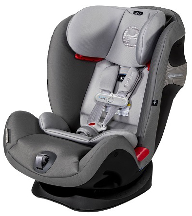 כסא בטיחות משולב בוסטר עם מערכת הבטיחות SensorSafe 2.0 למניעת שכחת ילדים ברכב Cybex Eternis S - צבע אפור בהיר