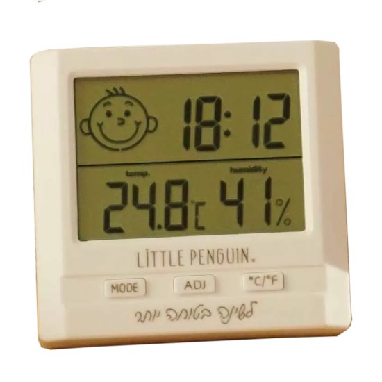 מד חום ולחות דיגיטלי Little Penguin