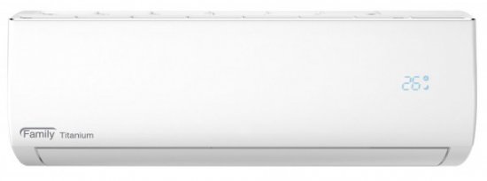 מזגן עילי Family Titanium 18 Wi-Fi Plus 15800BTU - צבע לבן