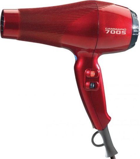 מייבש שיער Gamma+ Hair Dryer 7005 Ultrapower 2500W – צבע אדום