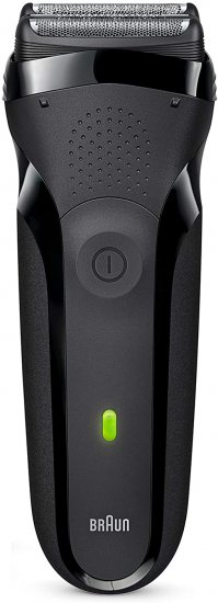 מכונת גילוח נטענת 3 ב-1 Braun Shaver Series 3 300BT - שחור