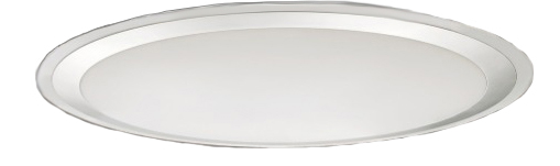 מנורה צמודת תקרה עגולה Lumitec Clear 3000-6500K  75W גוון אור מתחלף + שלט - צבע לבן