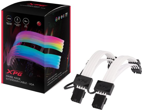 מציאון ועודפים - כבל מאריך ADATA XPG PRIME ARGB VGA x2