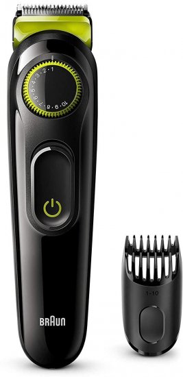 מציאון ועודפים - מכונת תספורת אלחוטית לזקן Braun BT3221