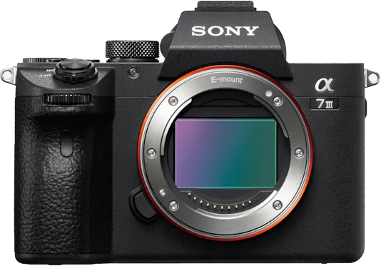 מצלמה דיגיטלית ללא מראה Sony Alpha 7 III Full Frame Mirrorless - צבע שחור - גוף בלבד