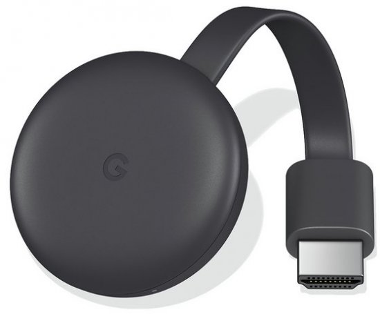 סטרימר Google Chromecast דור 3 – צבע אפור