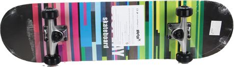 סקייטבורד Iam Raptor S7 - פסים צבעוניים