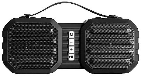 רמקול נייד נטען Wesdar 10W Bluetooth K80 - צבע שחור