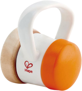 רעשן מתגלגל מבית Hape